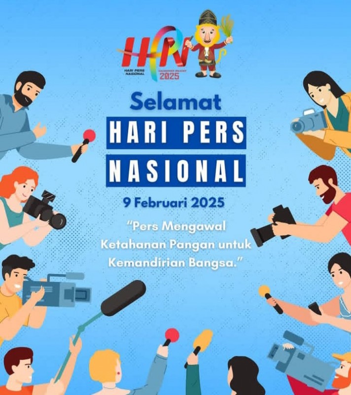 Ucapan Hari Pers Nasional 2025 Ucapan Hari Pers Nasional 2025